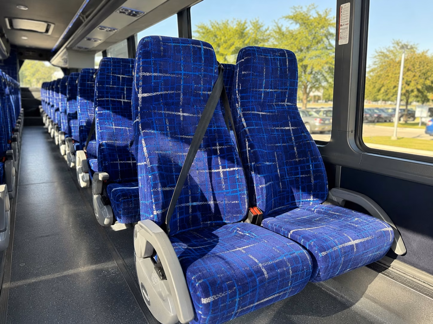brentwood charter bus rental inside
