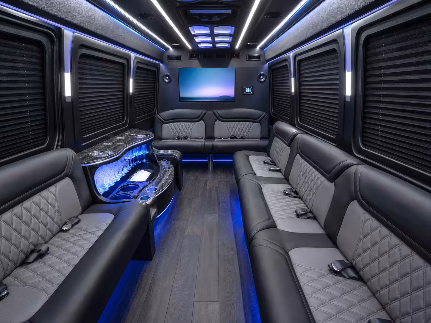 brentwood sprinter van rental with driver