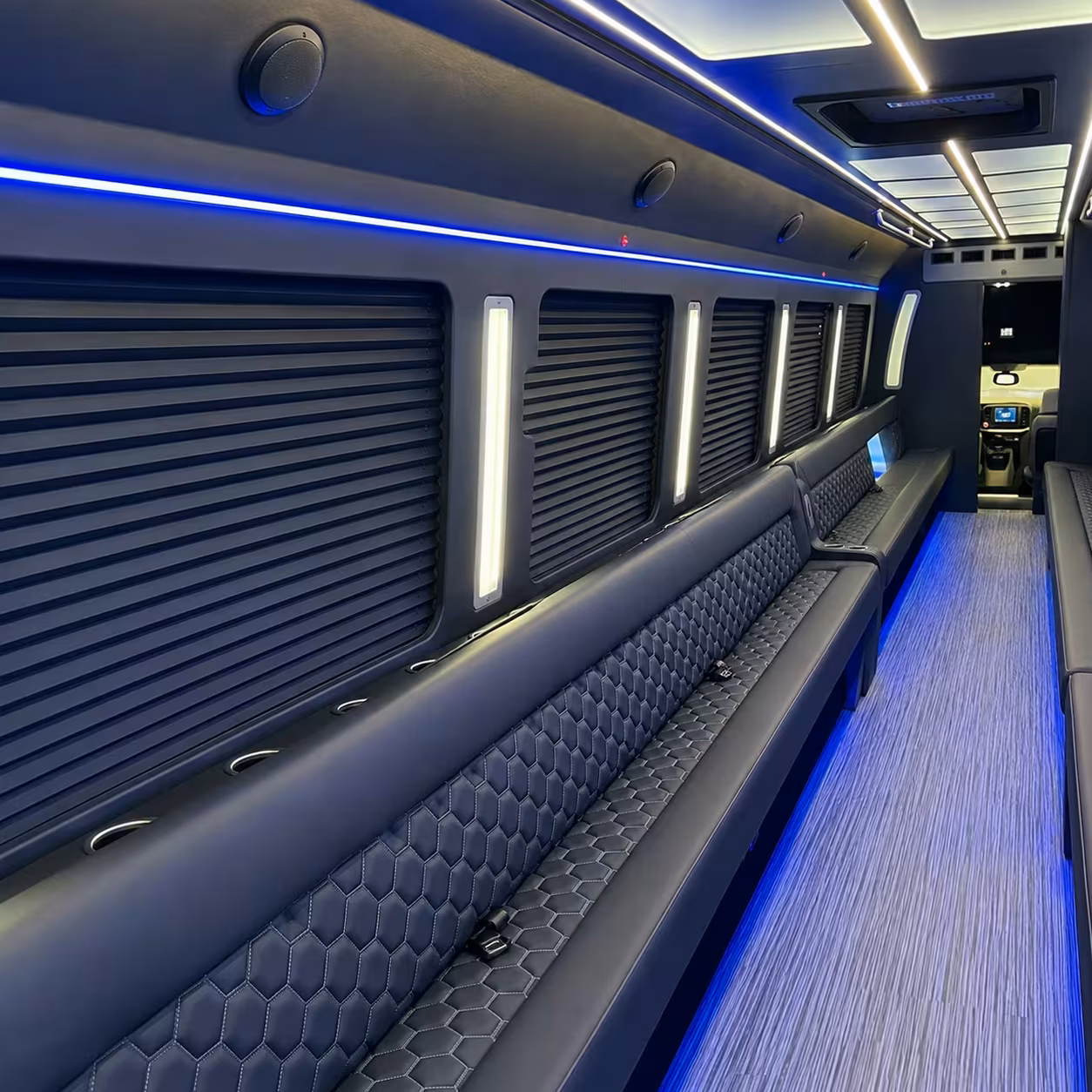 party bus interior