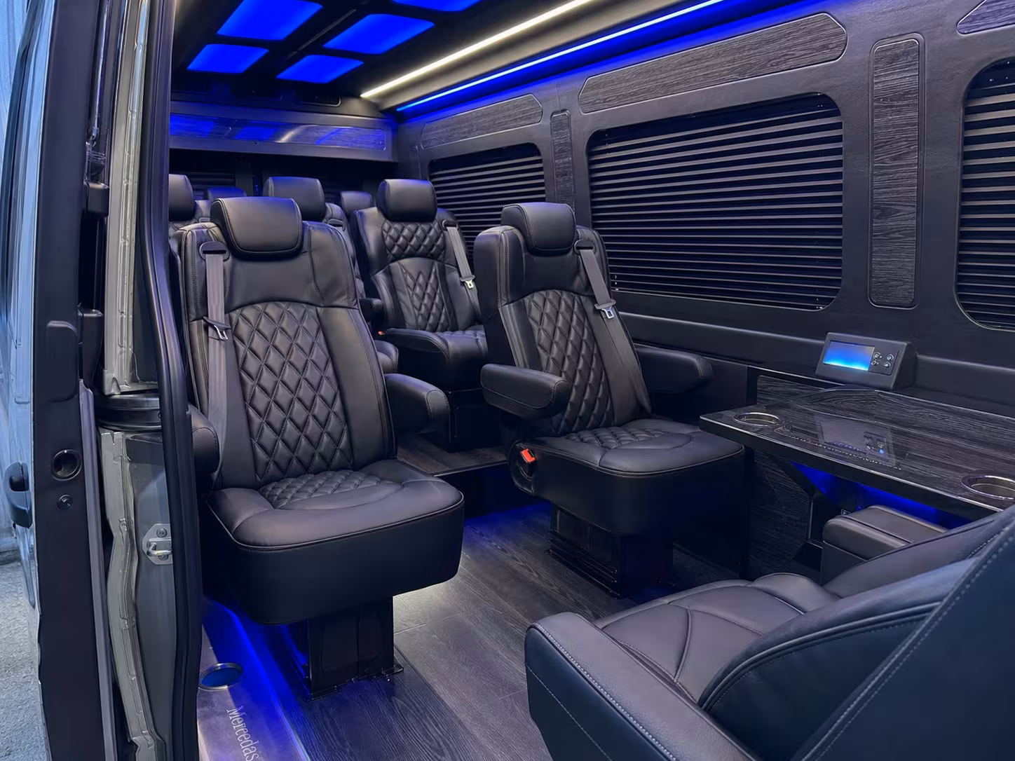 sprinter van transportation for groups and events across brentwood