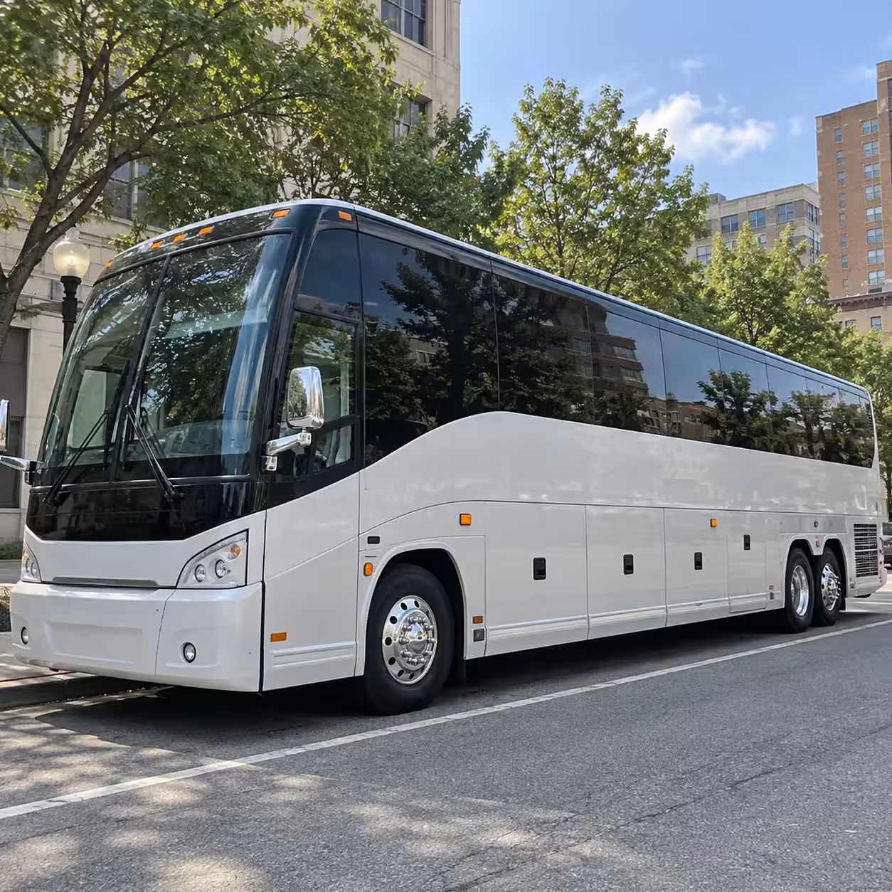 youth sports team bus rentals in and around brentwood